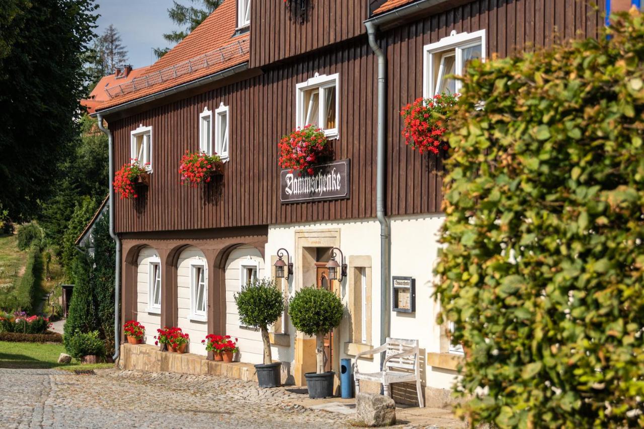 Dammschenke Gasthof & Hotel كورورت جونسدورف المظهر الخارجي الصورة