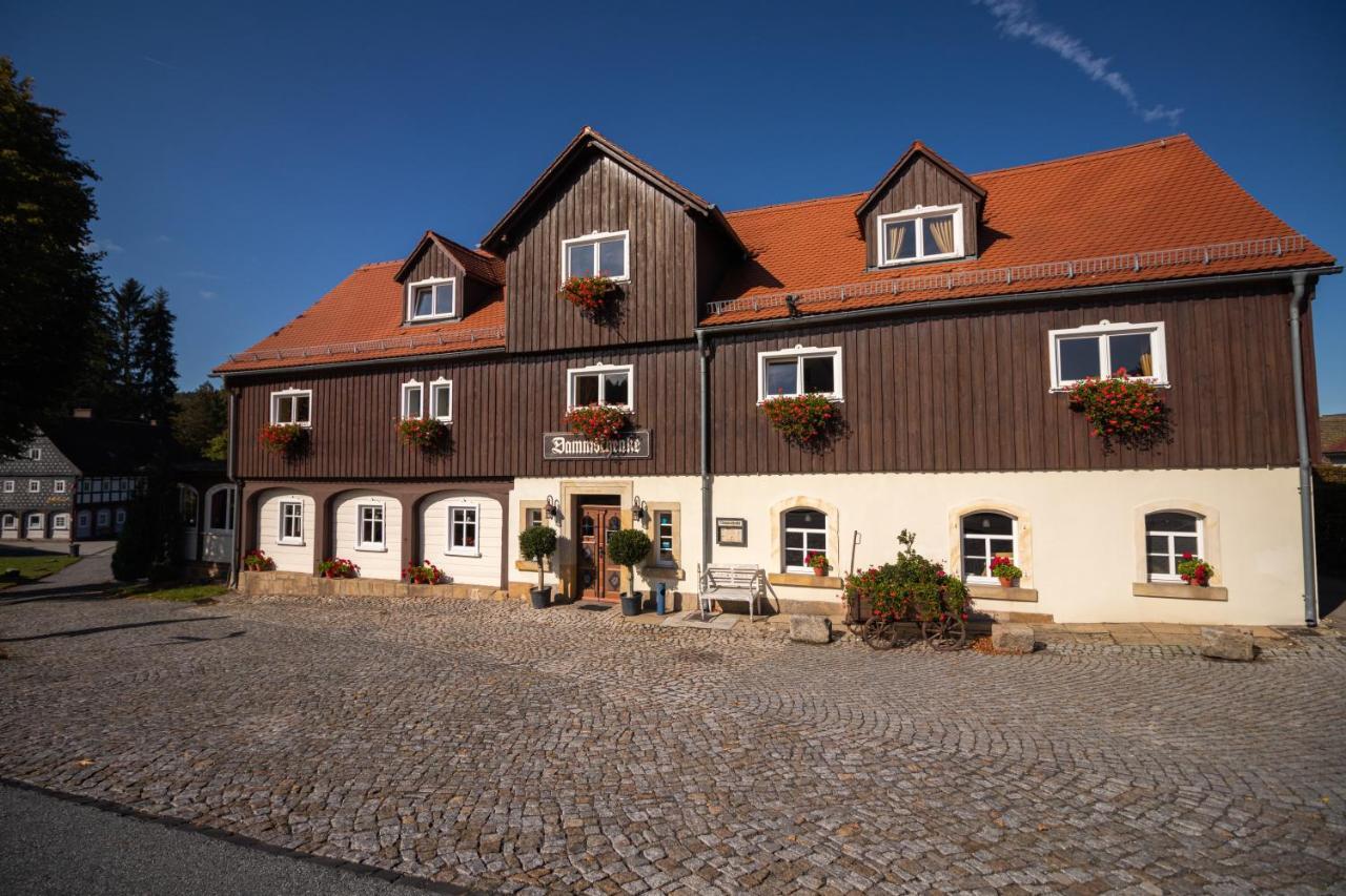 Dammschenke Gasthof & Hotel كورورت جونسدورف المظهر الخارجي الصورة