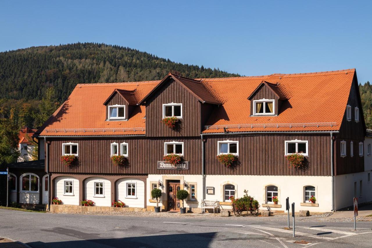 Dammschenke Gasthof & Hotel كورورت جونسدورف المظهر الخارجي الصورة